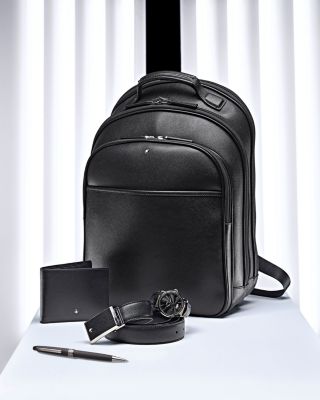 Men's Sartorial Collection Black Buckle Belt