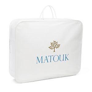 Shop Matouk Valletto Medium Down Pillow, King In White
