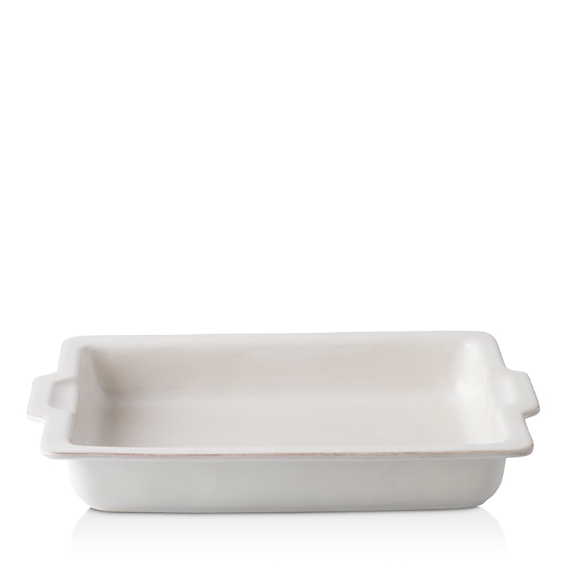 Juliska Puro Whitewash Rectangular Baker In Whitewash