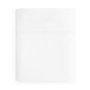 Matouk Essex Flat Sheet, Twin In White