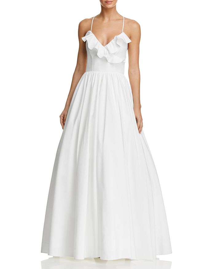 Avery g floral ball gown