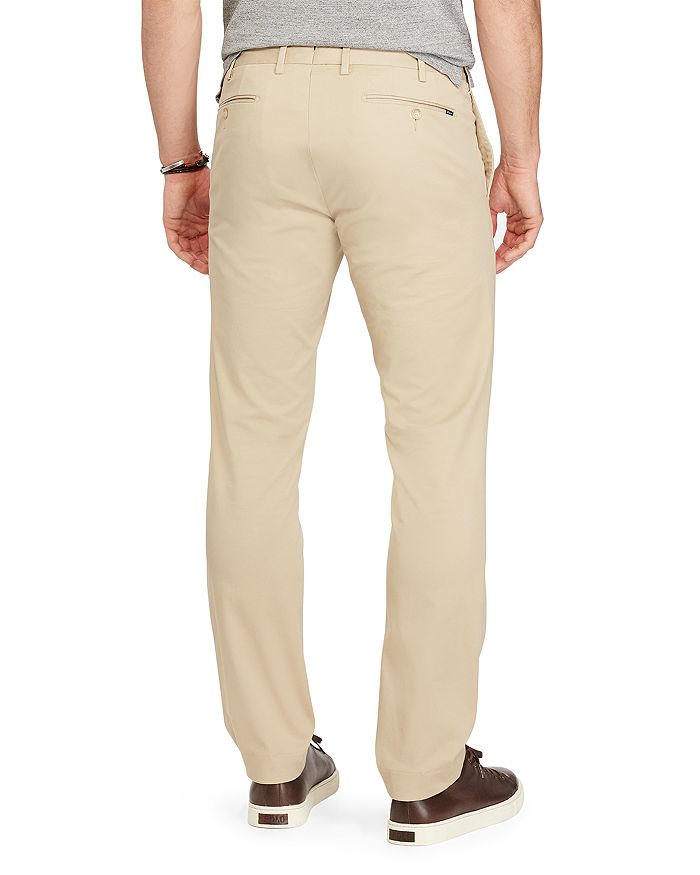Shop Polo Ralph Lauren Stretch Slim Fit Chinos In Classic Khaki
