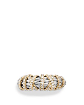 Helena Ring with Diamonds and 18K Gold