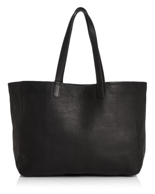 oversized leather tote bag