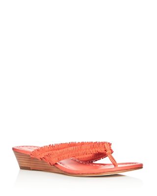 Bernardo - Women's Miami Fringe Wedge Sandals