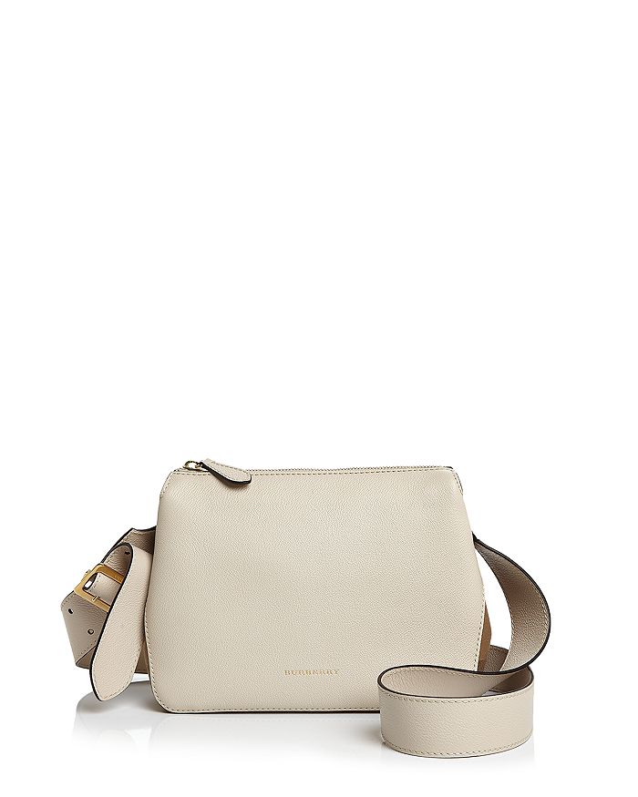 Burberry Helmsley House Check Leather Crossbody | Bloomingdale's