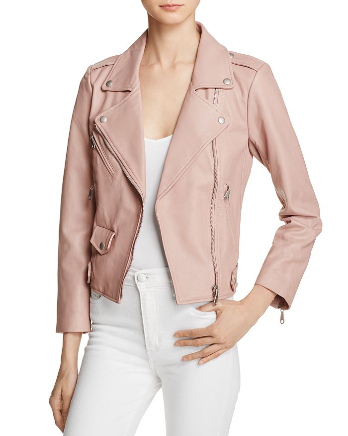Rebecca Minkoff - Wes Leather Moto Jacket - 100% Exclusive