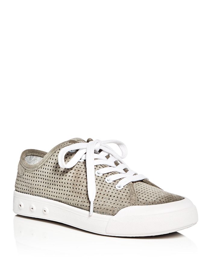 rag bone Women s Standard Issue Perforated Suede Lace Up