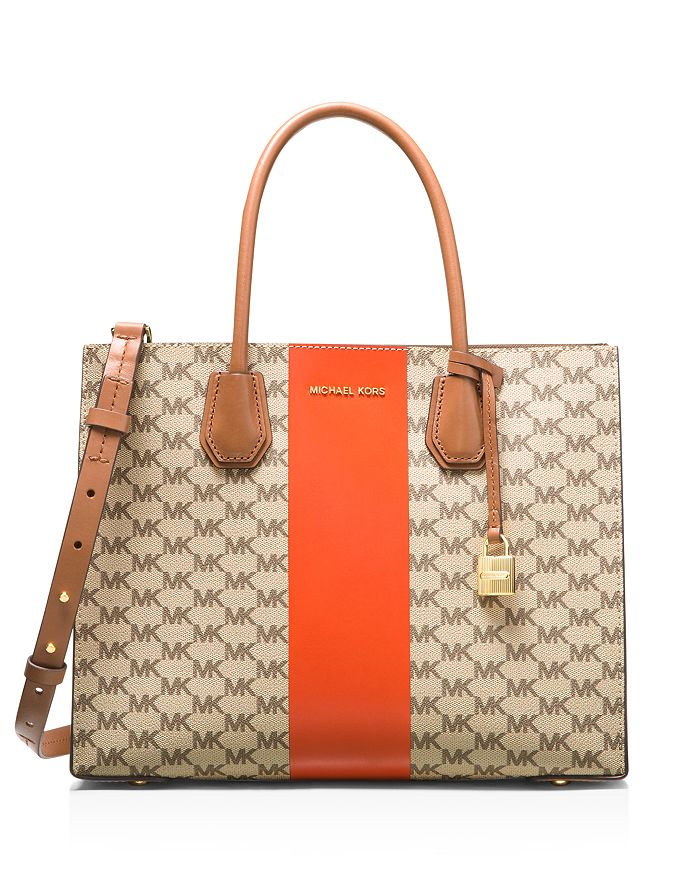 Buy Michael Kors Women Brown Signature MK Convertible Tote Bag for Women  Online