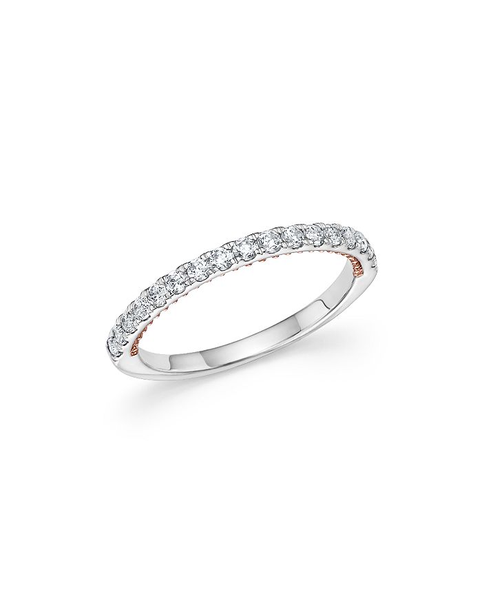Bloomingdale S Diamond Ring In 14k White And Rose Gold 35 Ct