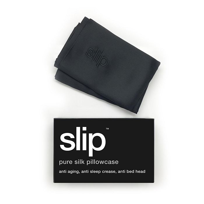 Shop Slip Pure Silk Pillowcase, Queen In Silver