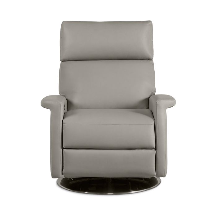 Shop American Leather Felix Comfort Recliner In Pewter