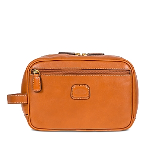 Bric's Life Pelle Traditional Leather Toiletry Kit