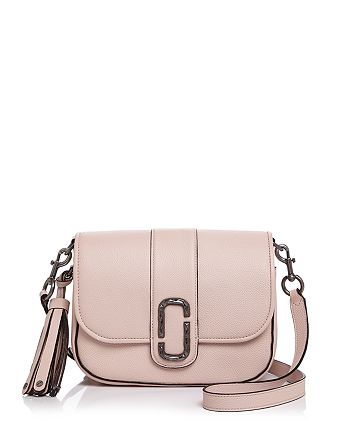 MARC JACOBS Interlock Courier Small Leather Messenger | Bloomingdale's