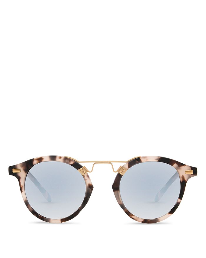 Krewe St. Louis Crystal Sunglasses - Gold