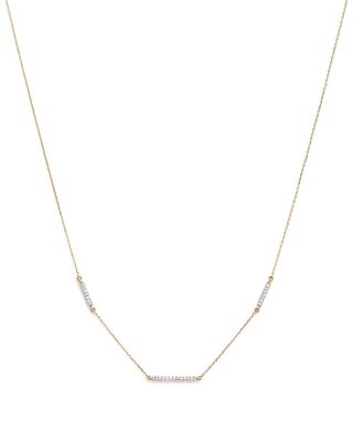 14k Yellow Gold Rehana Diamond Padlock Necklace – Avant Garde Jewelers