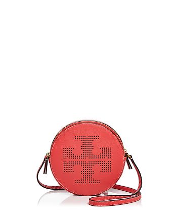 Tory Burch - Perforated Logo Leather Crossbody