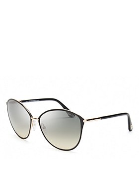 GRAESYN&CO Tom Ford Oversized Cat Eye Polarized Sunglasses for Women 100% UV Protection 