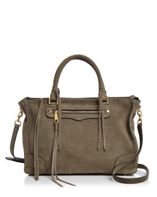 rebecca minkoff regan nubuck satchel