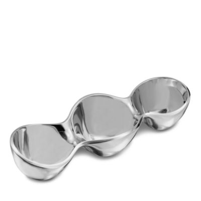 Namb&eacute; Triple Condiment Serving Dish