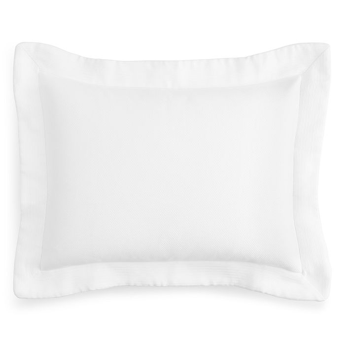Shop Peacock Alley Angelina Standard Sham In White
