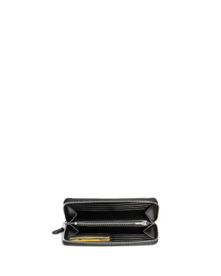 COACH Metallic Accordion Zip Around Wallet with Star Rivets