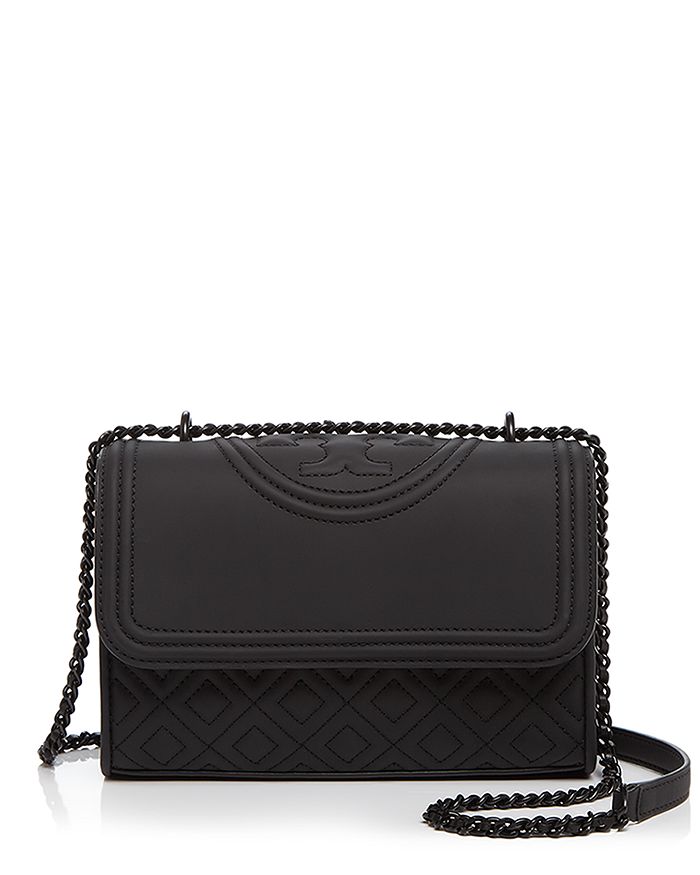 Tory burch small fleming matte outlet quilted shoulder bag