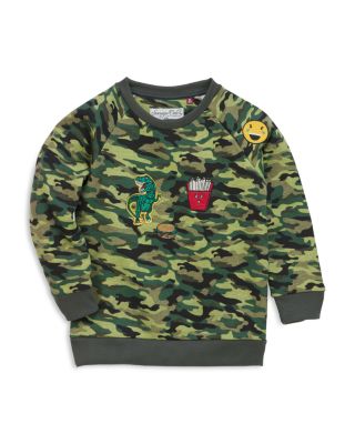 boys camouflage sweatshirt