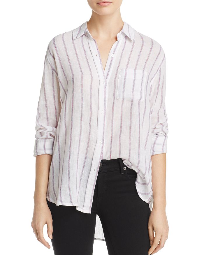 Rails Charli Stripe Shirt | Bloomingdale's