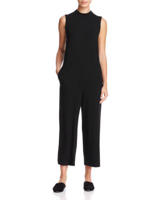 Eileen fisher mock neck jumpsuit on sale