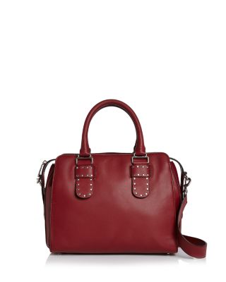 Rebecca Minkoff Midnighter Work Leather Satchel Bloomingdale s