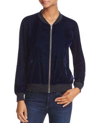 Ella Moss Velvet Bomber Jacket - 100% Exclusive | Bloomingdale's