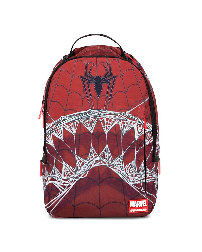 Spider print canvas backpack - SPRAYGROUND - Boys