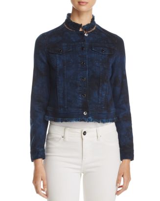 Elie Tahari The Esperanza Lace-Trimmed Satin Blouse