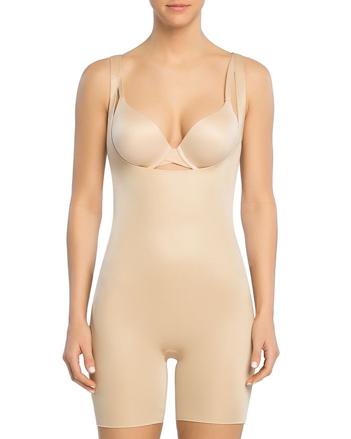 SPANX® Power Conceal-Her Open-Bust Mid-Thigh Bodysuit