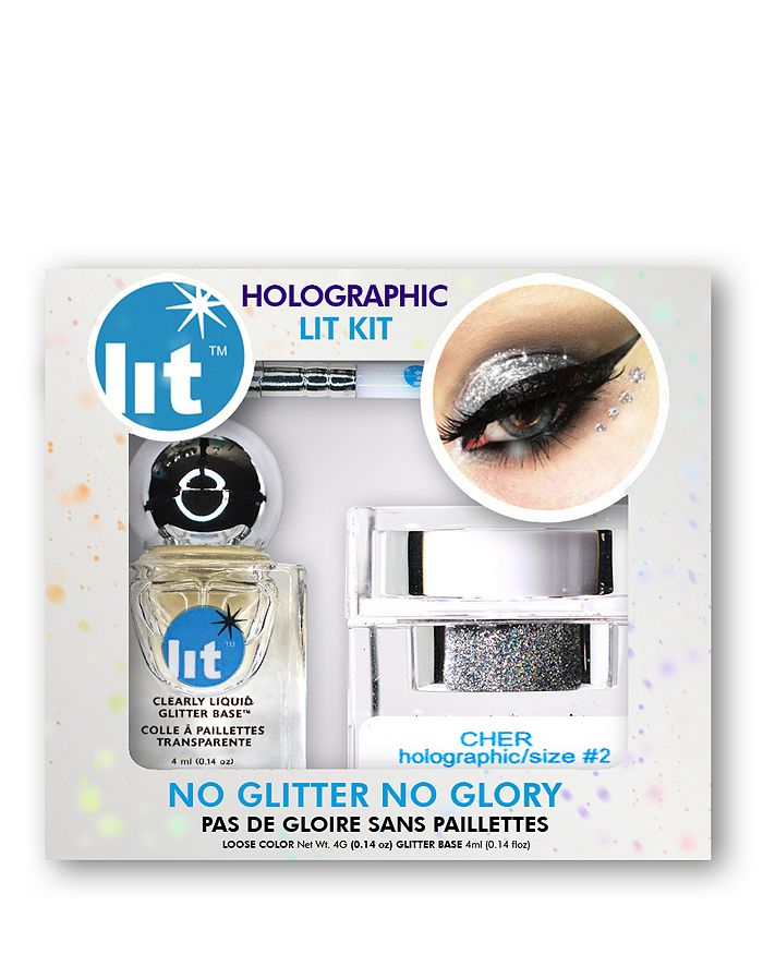 Lit Cosmetics Glitter Pigment Lit Kit In Cher