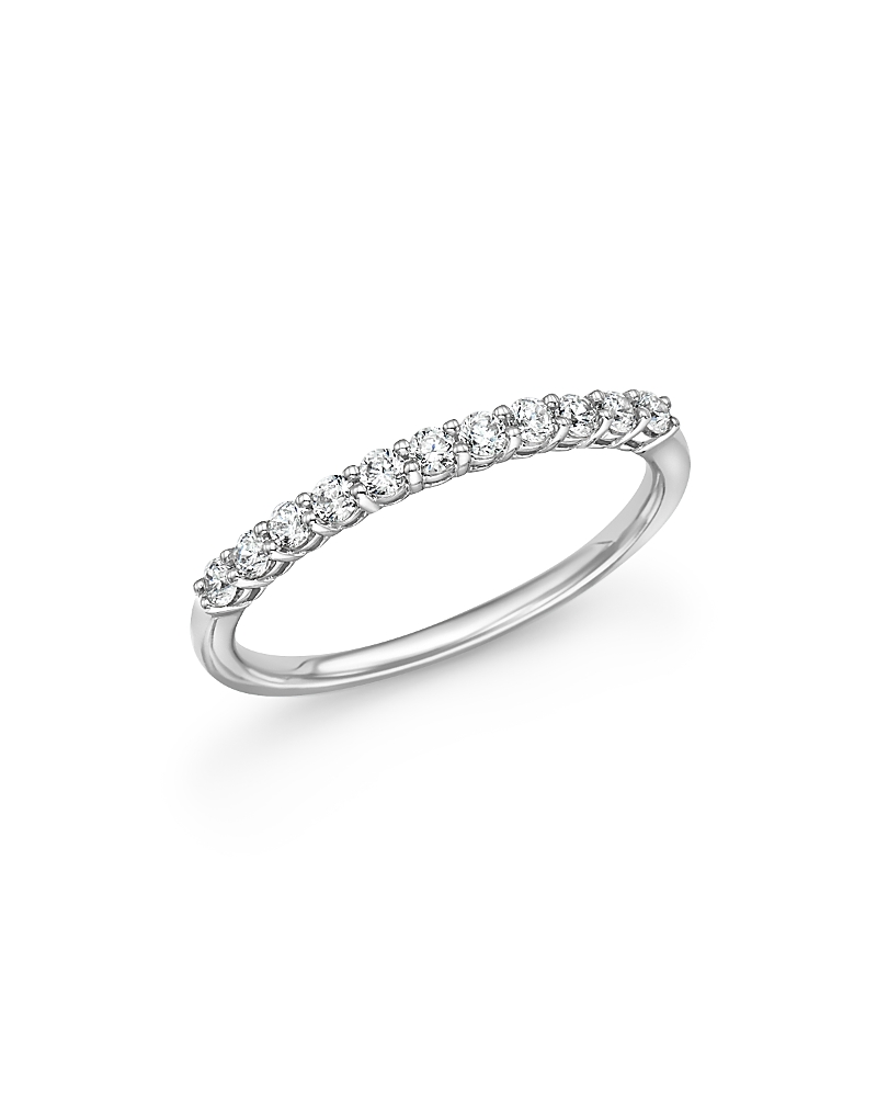 Diamond Band in 14K White Gold, .33 tcw