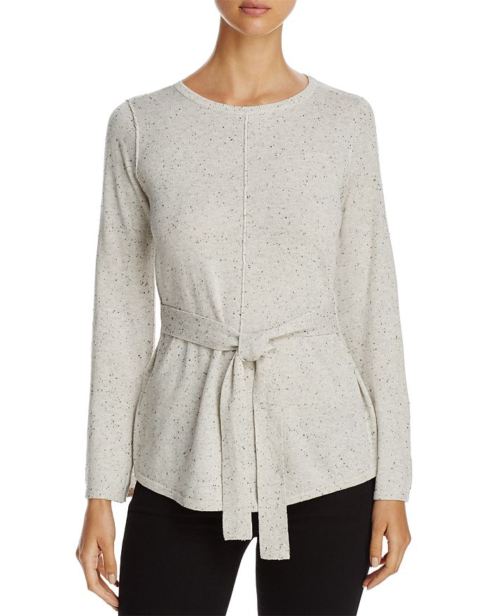 Heather B Belted Sweater Bloomingdale s