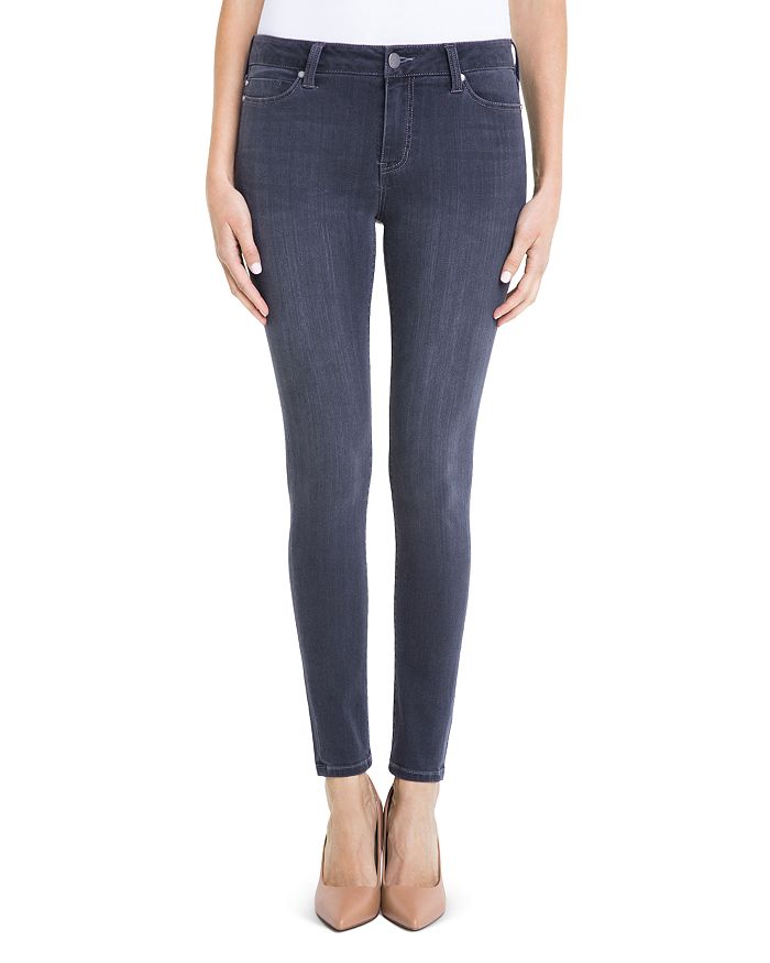 Liverpool Abby Skinny Jeans in Meteorite Grey | Bloomingdale's