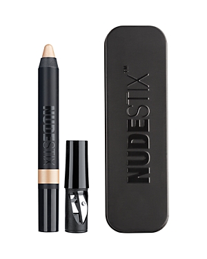 Shop Nudestix Magnetic Eye Color - Luminous In Lilith (neutral Champagne Cream)