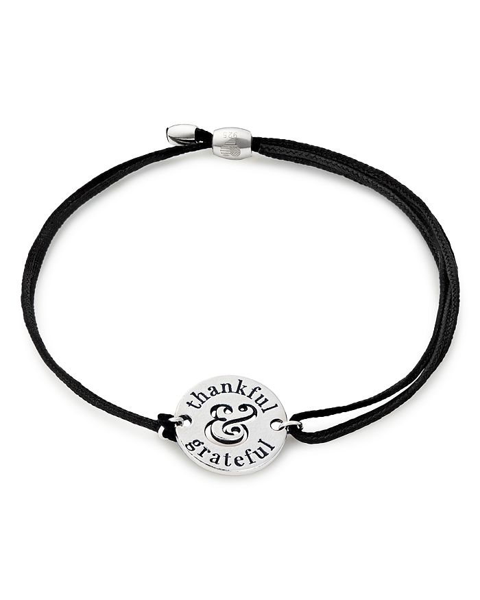 Alex and Ani Kindred Cord Thankful Grateful Expandable Bracelet