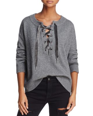 Rails Olivia Lace-Up Sweater 