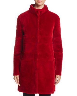 Maximilian Furs Lamb Shearling Coat 100% Exclusive Bloomingdale's