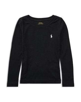 Ralph Lauren Girls' Long-Sleeve Tee - Little Kid | Bloomingdale's