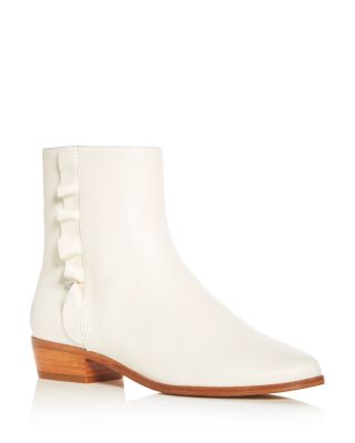 joie laleh ruffle ankle boot