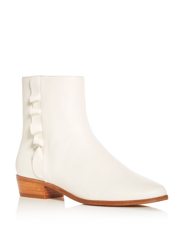 Joie laleh ruffle ankle boot sale