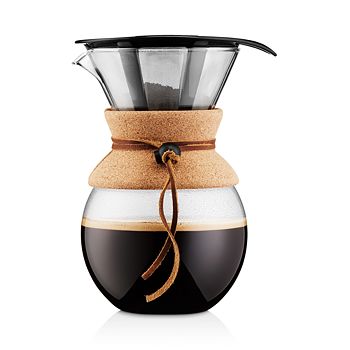 Bodum - 34oz Cork Pour Over Coffee Maker