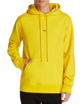 helmut lang yellow taxi hoodie