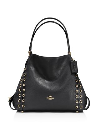 Pre-Loved COACH Edie Shoulder Bag 31 purchases With Coach Link Detail