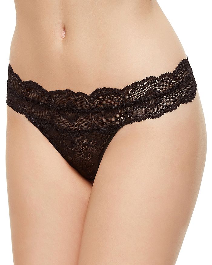 Passionata By Chantelle Lulu Lace Thong In Black